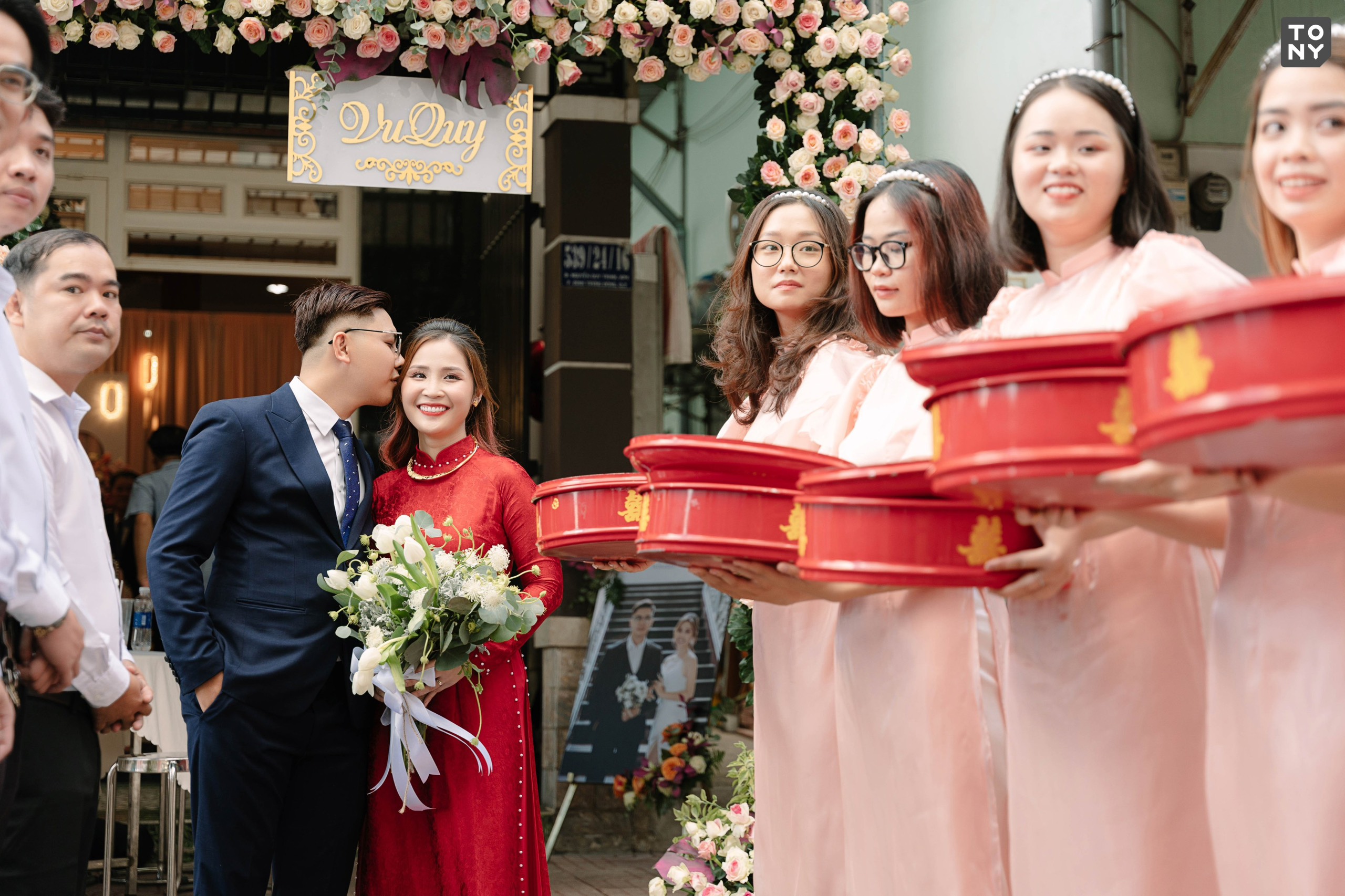 Ảnh cô dâu về nhà chồng
