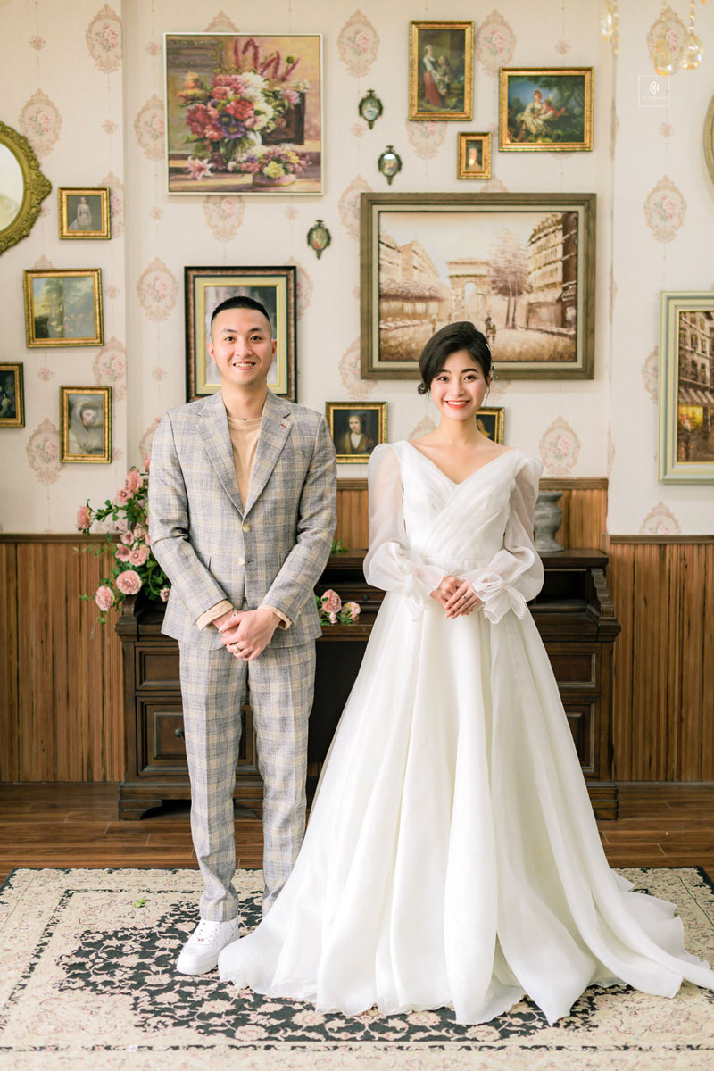 Không gian studio chụp ảnh cưới Hà Nội