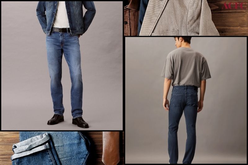 Mặc Quần Jean Nam Slim Fit Thế Nào Để Phom Ôm Vẫn Trông Cân Đối Và Hiện Đại?