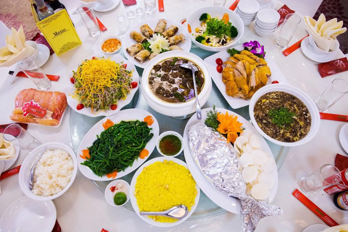 Thực đơn tiệc cưới miền Bắc truyền thống