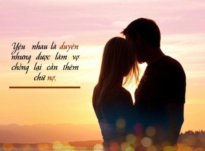 Câu nói hay về vợ chồng son ấn tượng