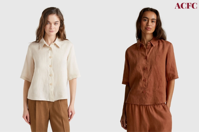 Áo Sơ Mi Linen Nữ Cho Những Ngày Cần Sự Nhẹ Nhàng Nhưng Vẫn Chỉn Chu