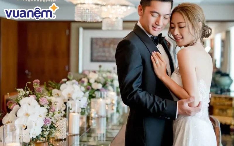 Lễ cưới tại khách sạn với không gian tiệc sang trọng
