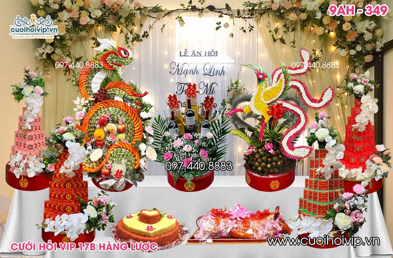 Chuẩn bị lễ vật cưới
