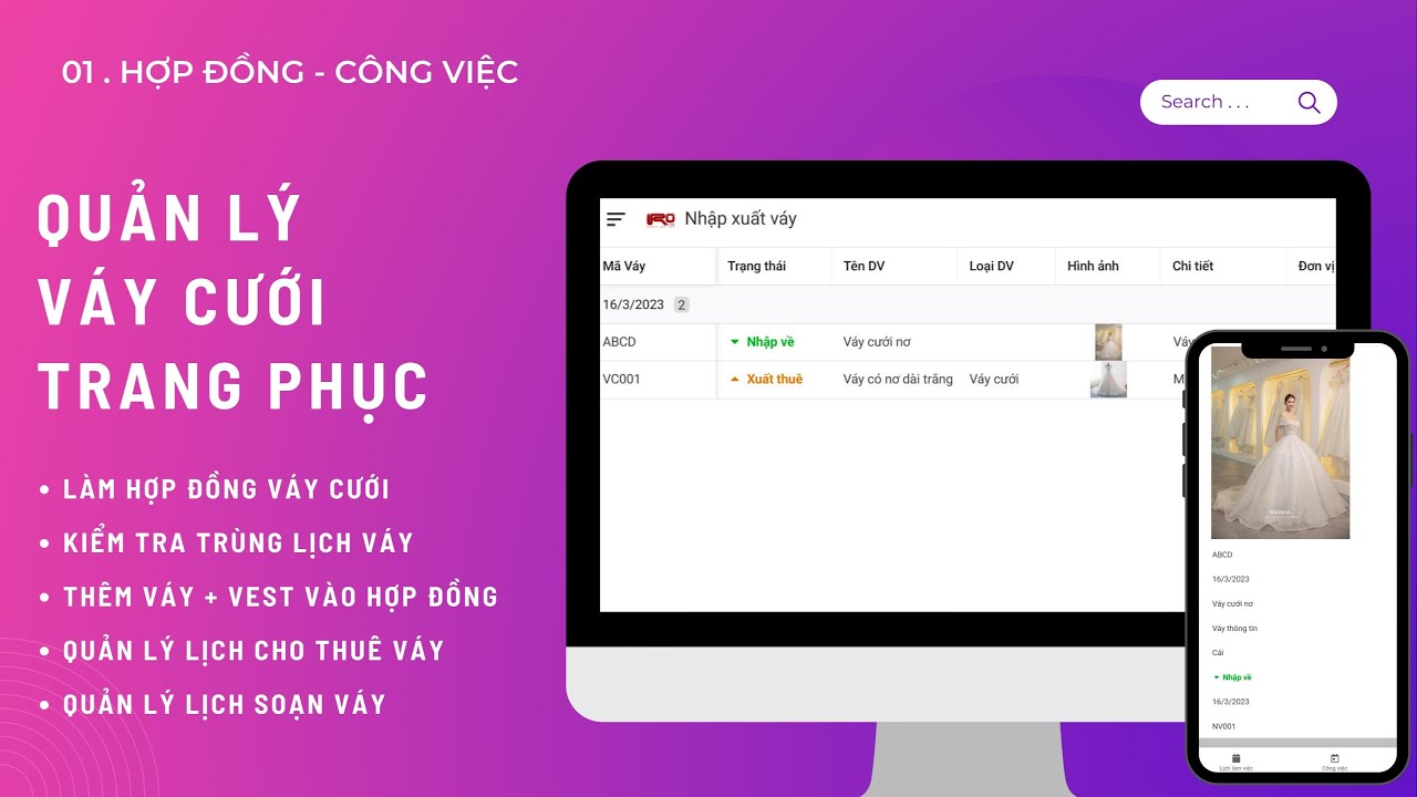 Bảo quản váy cưới cẩn thận