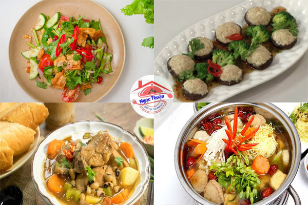 Thực đơn tiệc cưới chay thanh tịnh