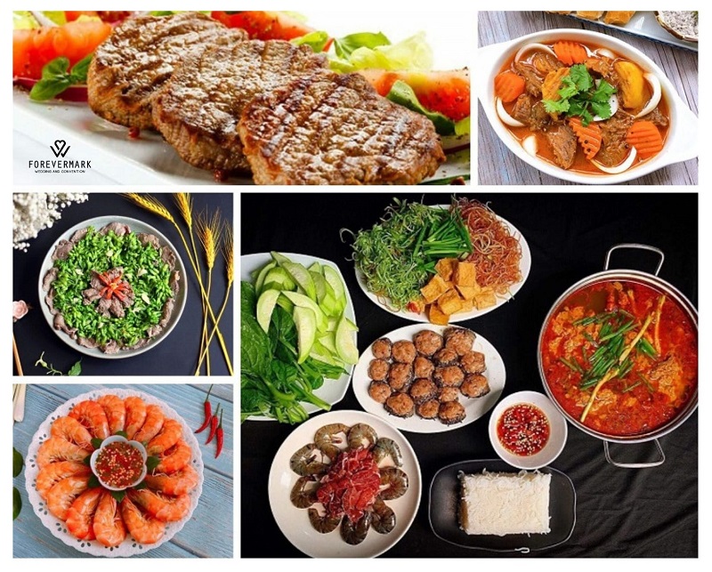 Các món chính trong thực đơn đám cưới miền Nam