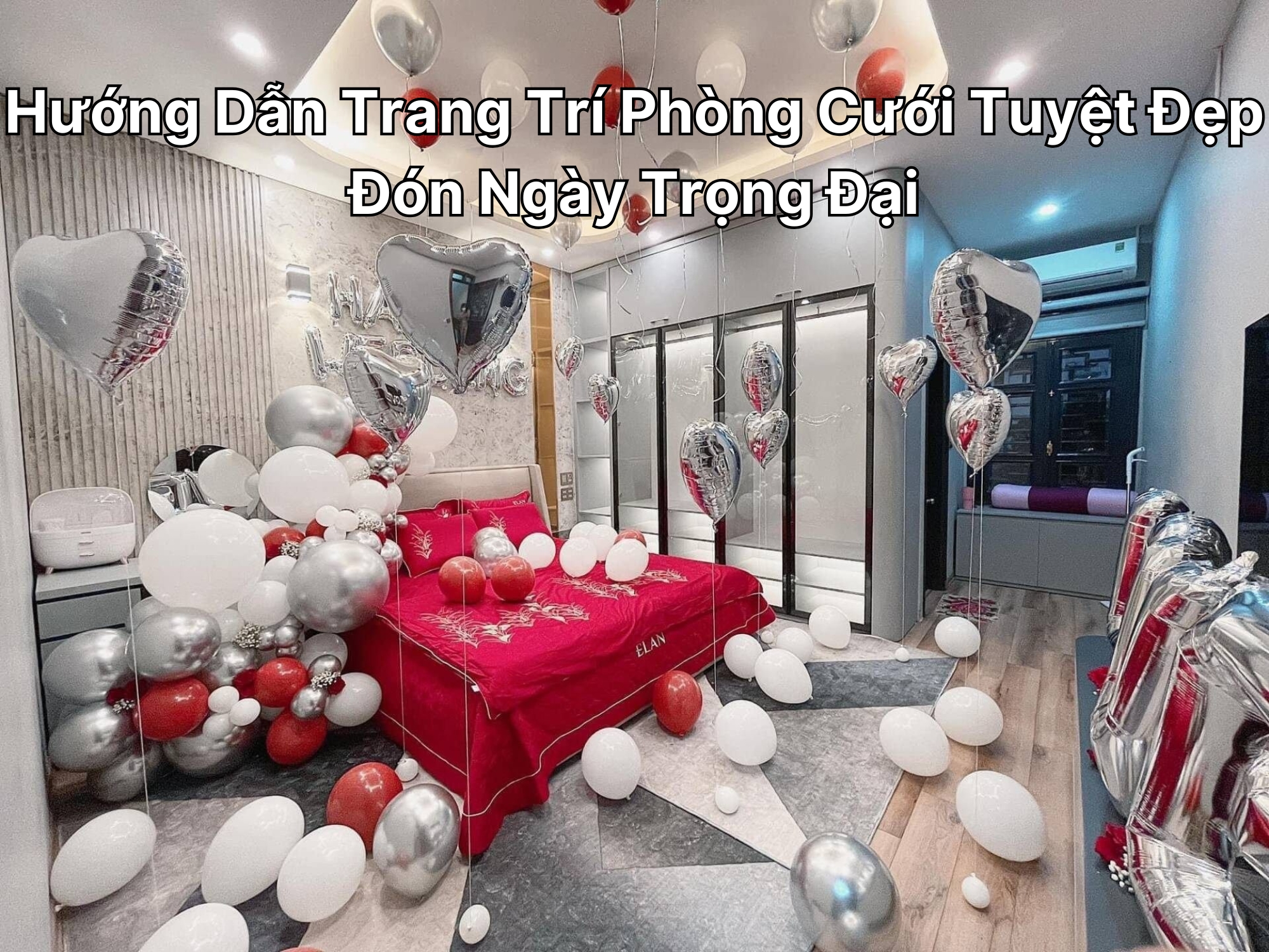Trang trí phòng cưới đẹp