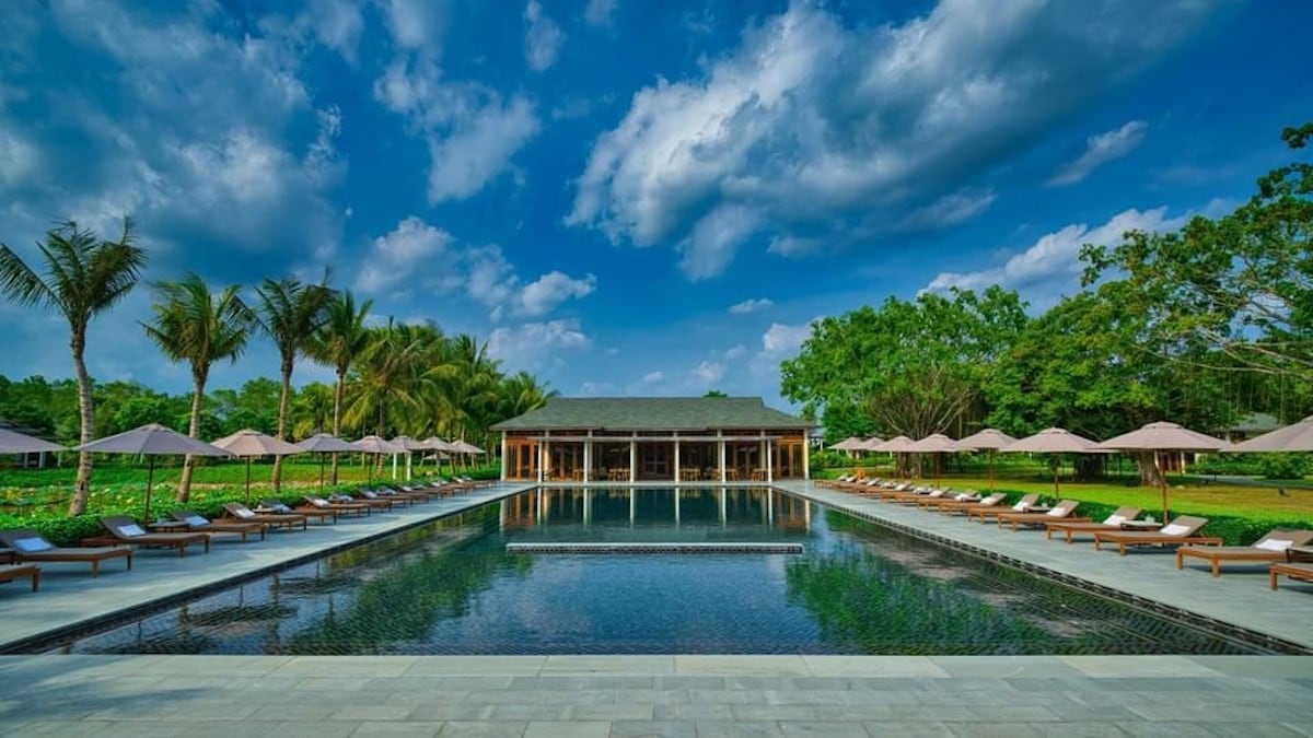 Trải nghiệm không gian xanh tại Azerai Cần Thơ