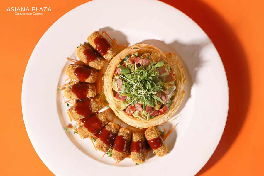 Salad Gà Pasta sốt Pesto – món ăn khai vị thanh mát