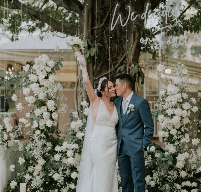 Lối đi cưới ngoài trời