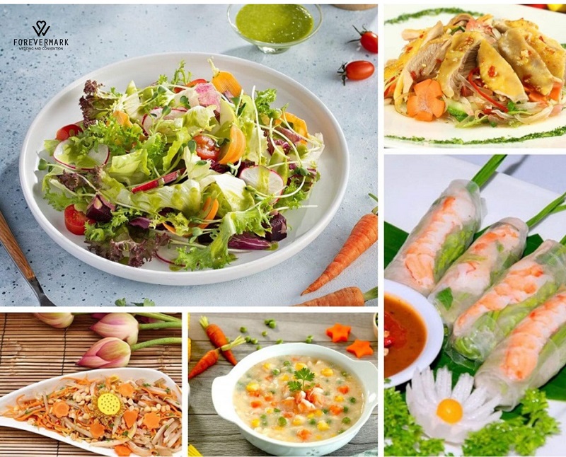Món khai vị trong mâm cỗ cưới miền Bắc