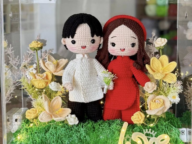 Đèn ngủ đôi lãng mạn cho phòng ngủ cưới