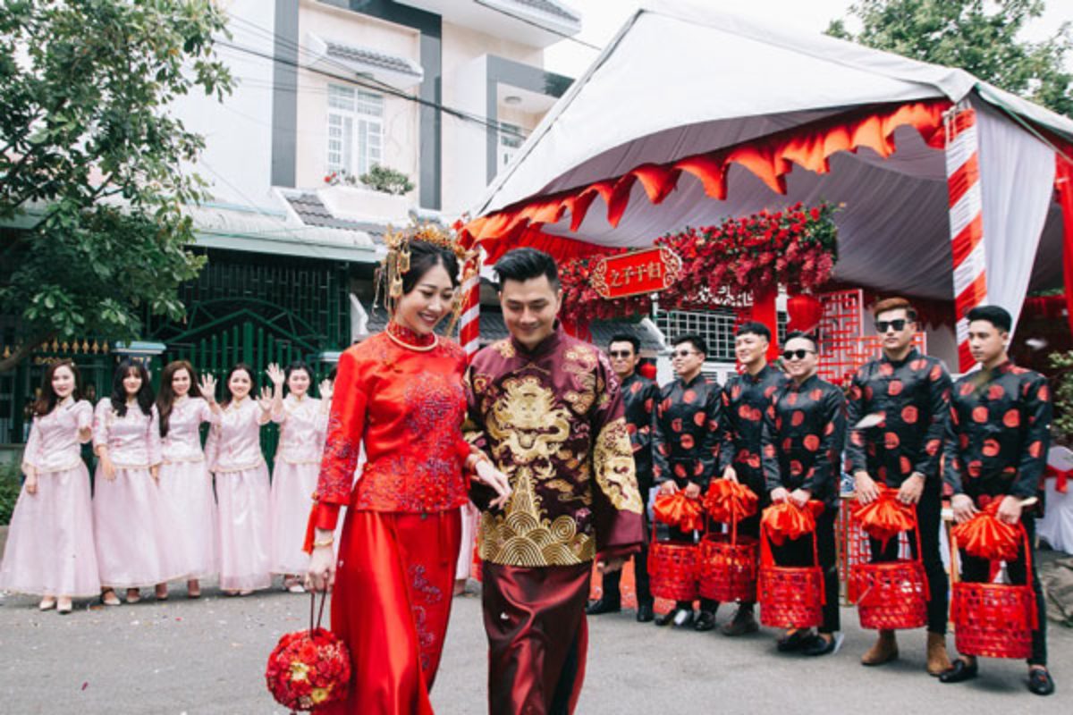 Cổng cưới người Hoa