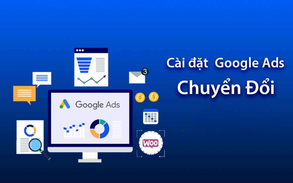 Biểu đồ so sánh chi phí quảng cáo và giá trị chuyển đổi