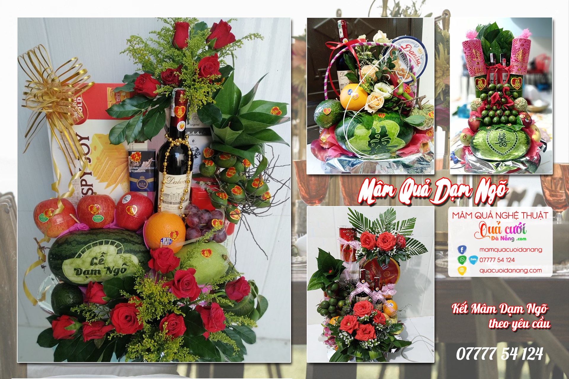 Dịch vụ mâm quả cưới đẹp