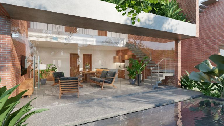 Serana Villa được thiết kế sang trọng, hiện đại với đầy đủ tiện nghi