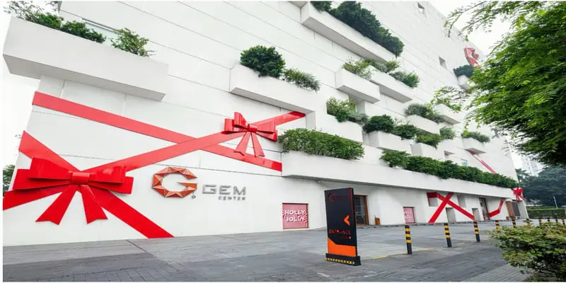 Toàn cảnh trung tâm sự kiện GEM Center tọa lạc tại trung tâm Quận 1