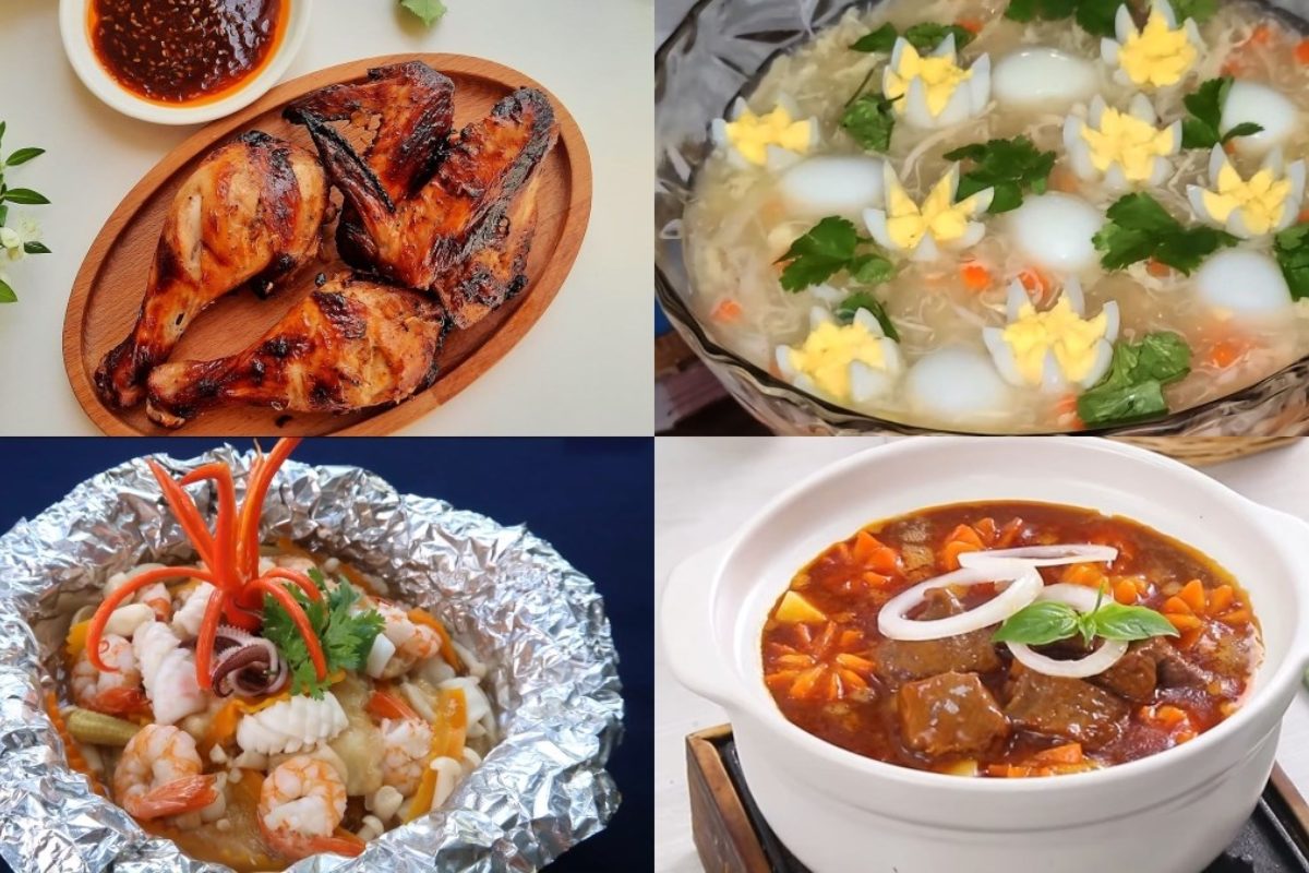 Món chính trong thực đơn cưới 2 triệu đồng