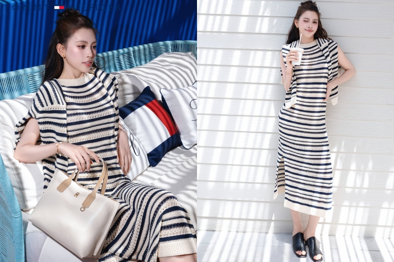 Tommy Hilfiger nữ: Tinh thần preppy Mỹ trong diện mạo hiện đại