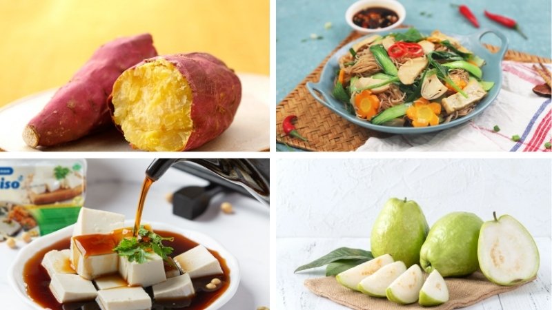 Thực đơn ngày 3 ăn chay giảm cân