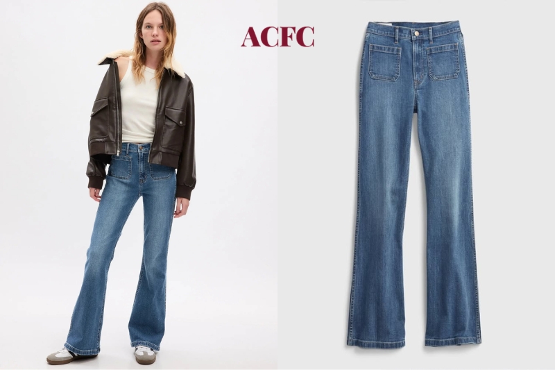 Quần Jean Ống Loe Nữ: Dấu Ấn Thập Niên 70 Của Một Biểu Tượng Denim