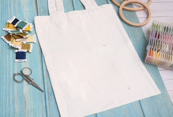 Bước may mặt ngoài túi