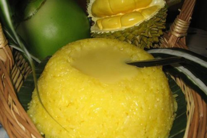 Xôi xiêm Châu Đốc là món nên thưởng thức tại chỗ hơn là mang đi xa