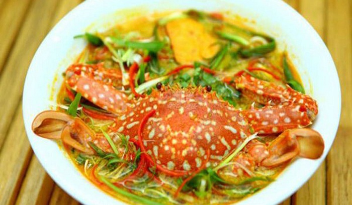 Bánh canh ghẹ đặc trưng vùng biển Kiên Giang