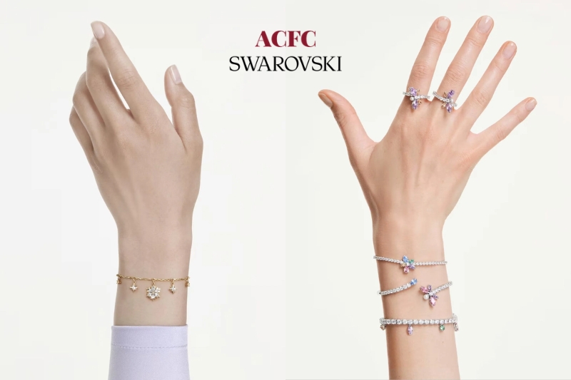Vòng Tay Swarovski: Ánh Sáng Kiêu Kỳ Điểm Xuyết Nơi Cổ Tay