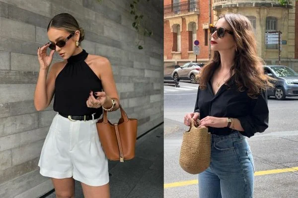 Parisian chic với bảng màu tối giản