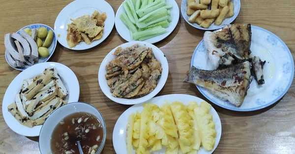 Mâm cơm đổi vị hấp dẫn