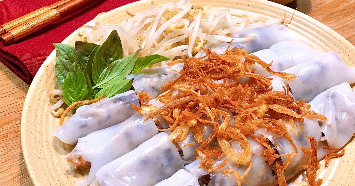 Bánh cuốn là món ăn sáng quen thuộc và đủ dinh dưỡng của người dân Việt Nam