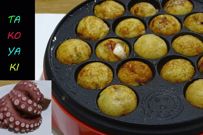 Nguyên liệu làm bánh bạch tuộc Takoyaki