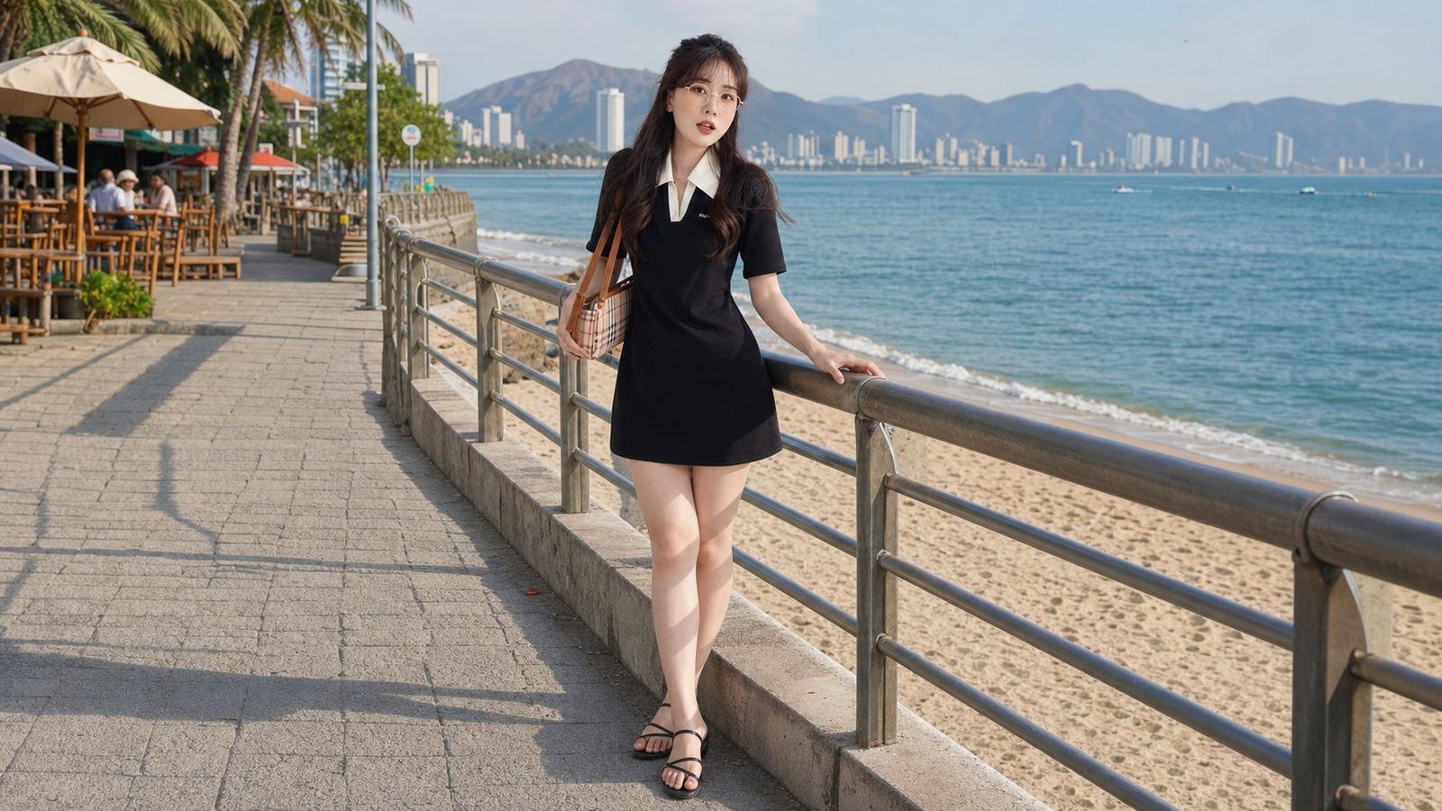 Sandal quai gọn cho biển và set nhẹ ở Nha Trang
