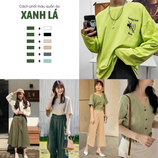 Phối đồ màu sắc đi làm