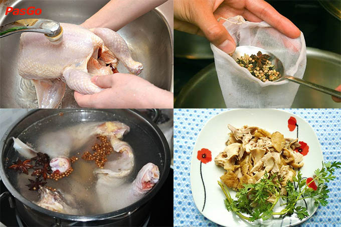 Nguyên liệu nấu phở gà Hà Nội tươi và cơ bản