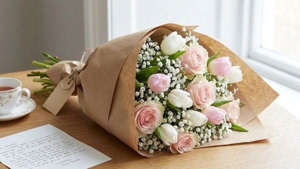 Quà Valentine cho người yêu - Hoa tươi