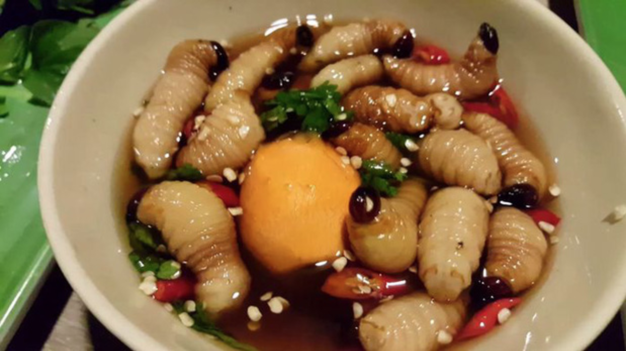 Đuông dừa, món ăn miền Tây thường khiến người lần đầu nhìn thấy phải do dự