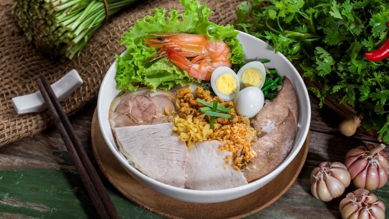 Tô hủ tiếu nóng