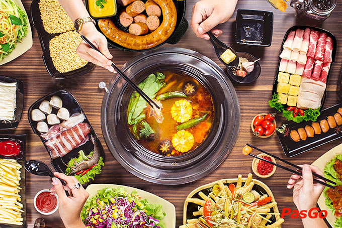 Hương vị nước lẩu chua cay đặc trưng