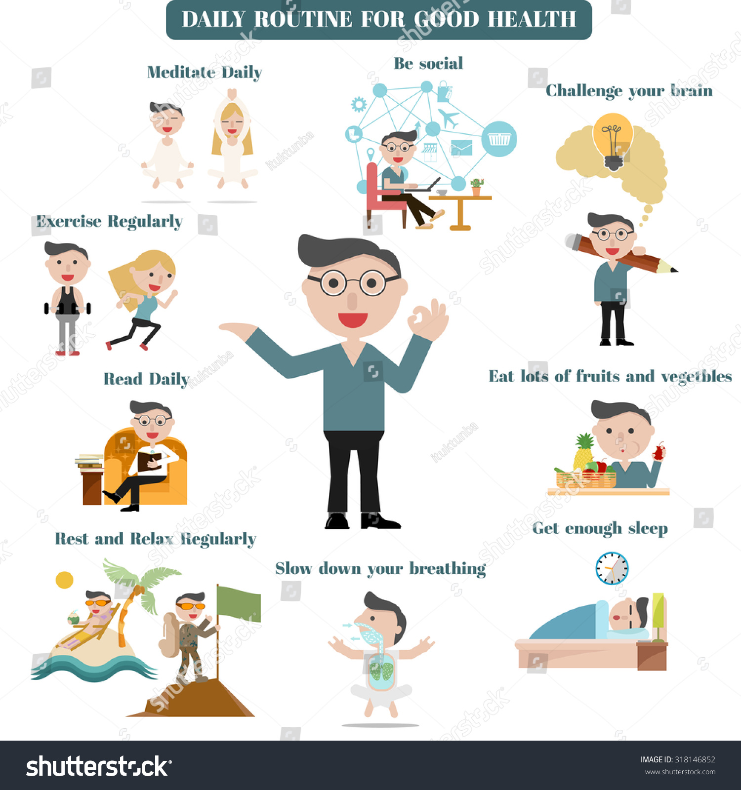 Bắt đầu từ nhịp sinh hoạt ổn định