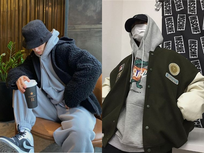 Cách phối đồ layering phong cách đường phố