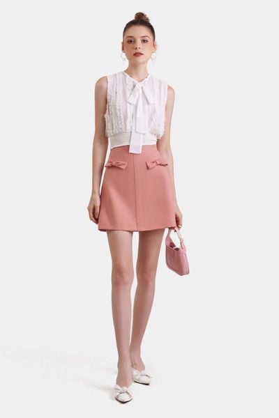 Chân váy trẻ trung cho phong cách công sở mùa hè