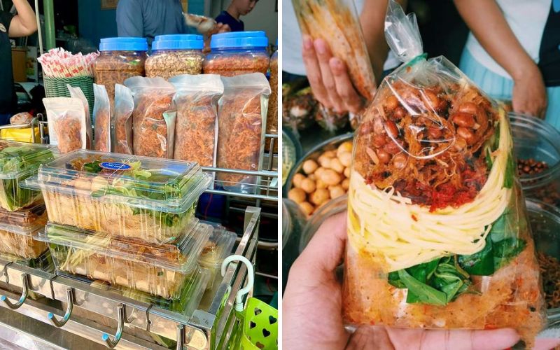 Quán ăn vặt ngon Quận 3: Bánh tráng trộn chú Viên