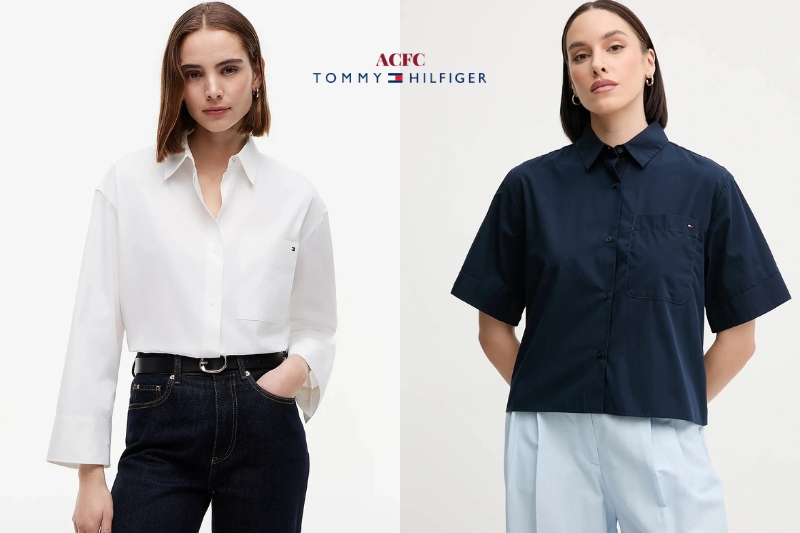 Áo Sơ Mi Tommy Hilfiger: Điểm Nhấn Tươi Trẻ Nơi Chốn Văn Phòng