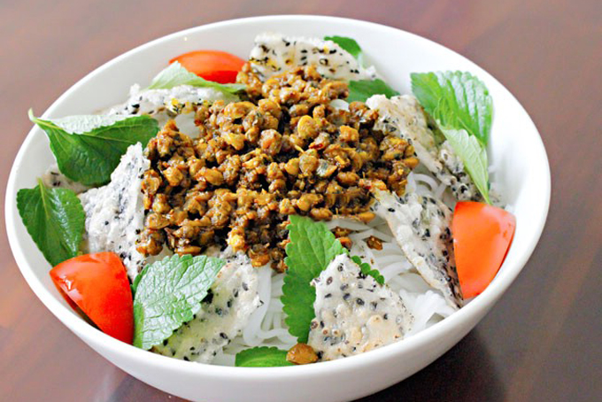 Bún hến Mai Xá Quảng Trị