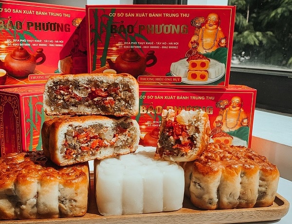 Đi Hà Nội mua quà gì, đặc sản Hà Nội, bánh trung thu Bảo Phương