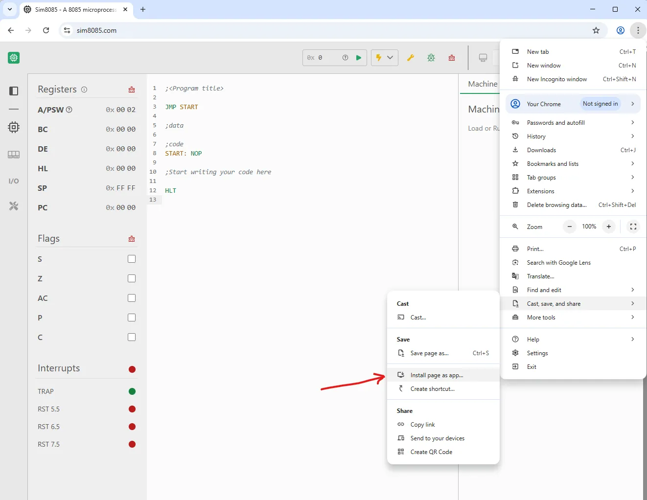 Các bước thao tác cài đặt trên trình duyệt Google Chrome
