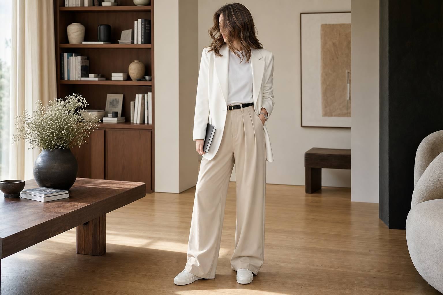 Áo blazer nữ theo set đồng bộ thanh lịch